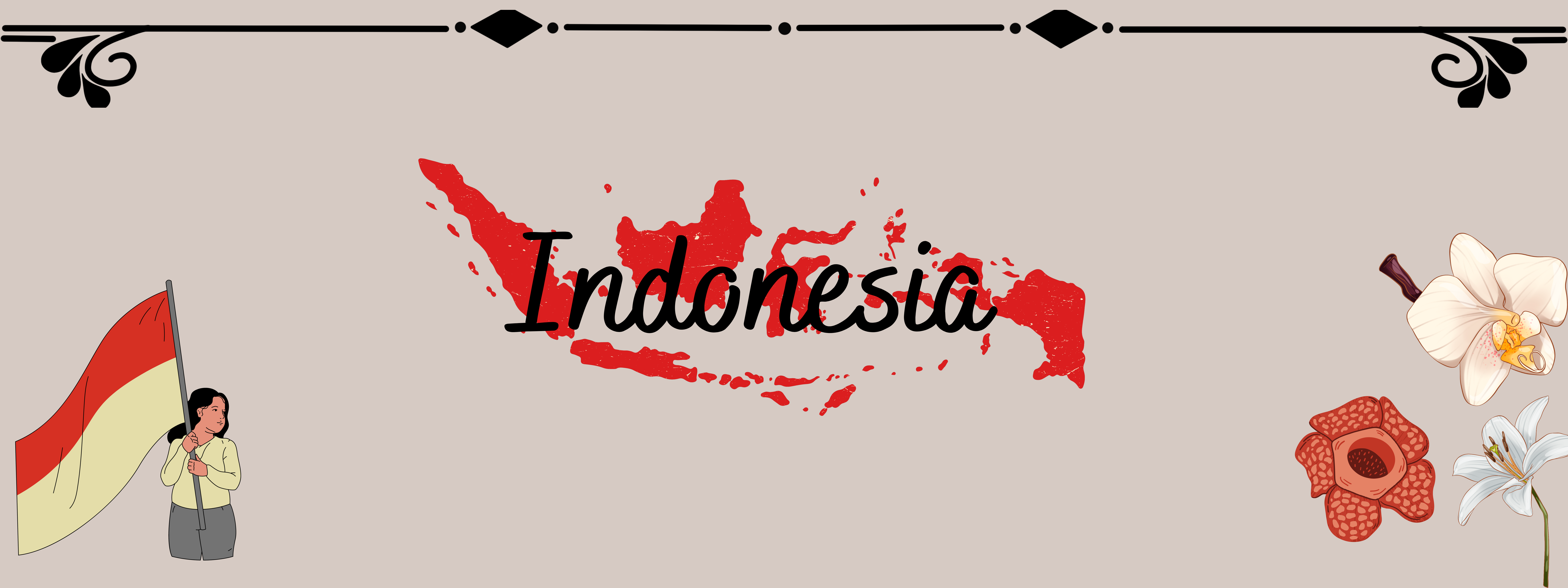 banner that says Indonesia